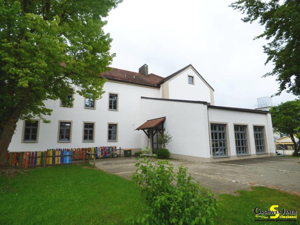Holzfenster Grundschule Geigant Holzfenster