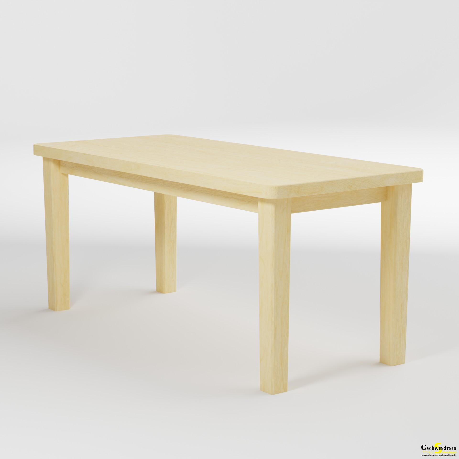 Tisch konisch rund Esche